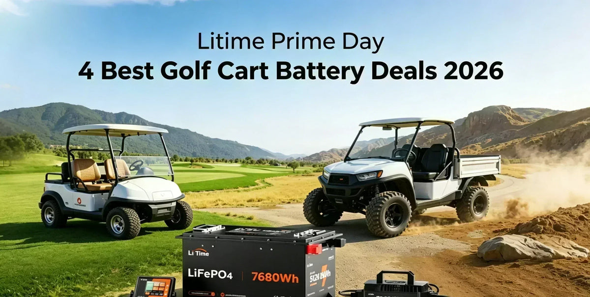 Litime Prime Day 4 Best Golf Cart Battery Deals 202