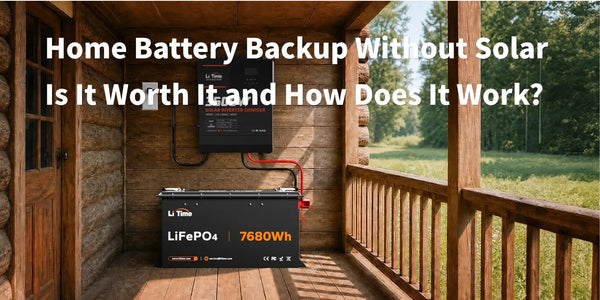 Home Battery Backup Without Solar