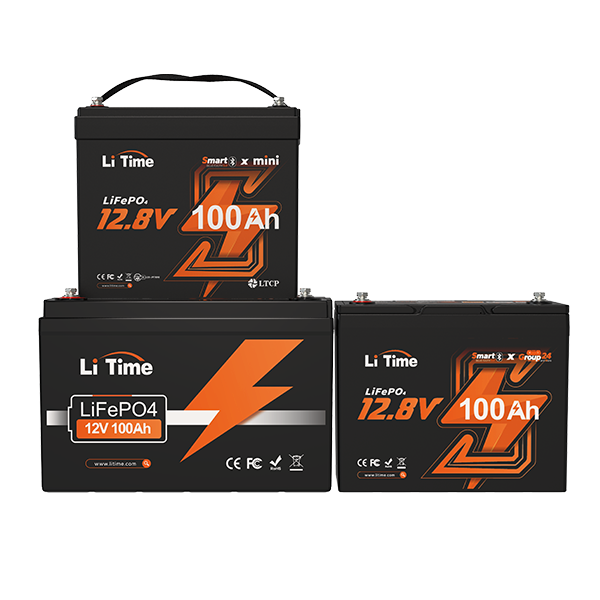 LiTime 12V 100Ah Batteries on Sale - 4000+ Deep Cycles