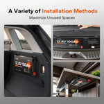 installation guide of litime 12V 100Ah slim lithium battery
