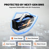 bms protection information of litime 200ah lithium battery, over charging, short circuits, high temp and more