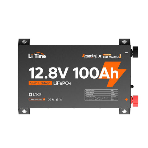 litime 12v 100ah slim lithium battery