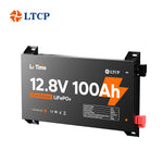 overview of litime 12V 100Ah slim lithium battery