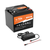 litime 12v 50ah battery kit with 10a battery charger