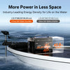LiTime 24v 100ah group 31 deep cycle marine battery is more power in less space