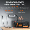 0v charging function for reactivating battery of litime 29.2v 20 amp charger