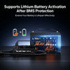 LiTime 36V 15A lifepo4 battery charger supports lithium batetry activation after bms protection