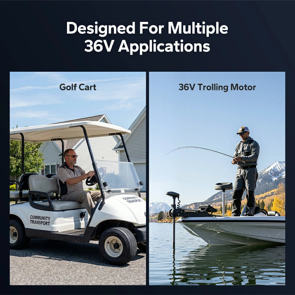 litime 15a lithium battery charger designed for multiple 36v applications