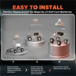 36v lithium golf cart battery for easy installation