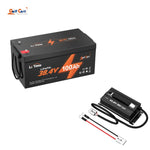LiTime 36V 100Ah Lithium Golf Cart batteries + 36V 18A charger