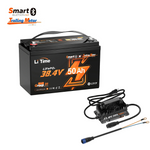 1 pack 36V 50Ah TM bluetooth + 36V 10A charger
