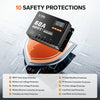 safety protection information of litime 60a mppt charge controller12v/24v/36v/48v