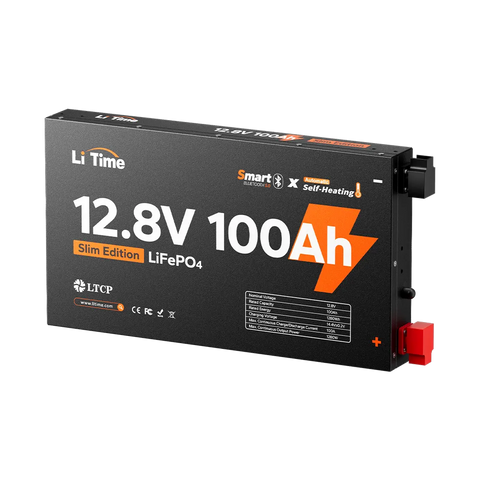 12V 100Ah Ultra Slim RV Smart Self-Heating