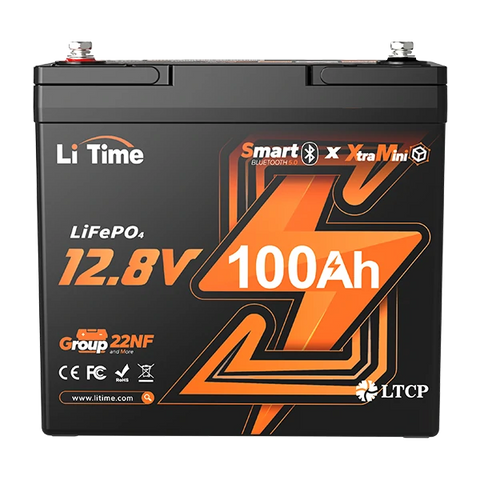 LiTime 12V 100Ah Xtra-Mini lithium battery