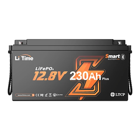 litime 12v 230ah lifepo4 bluetooth battery