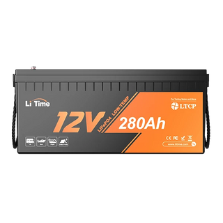 litime 12v 280ah lithium bluetooth battery with low temp protection feature