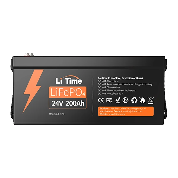 Li Time 24V 200Ah LiFePO4 lithium battery