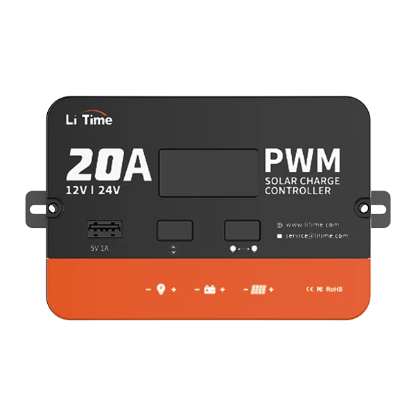 litime 20amp pwm solar charge controller