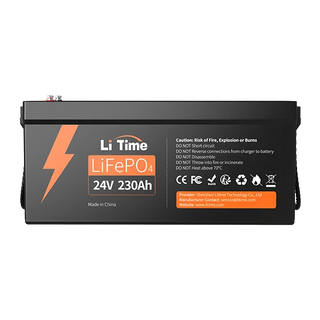 litime 24v 230ah lifepo4 lithium deep cycle battery
