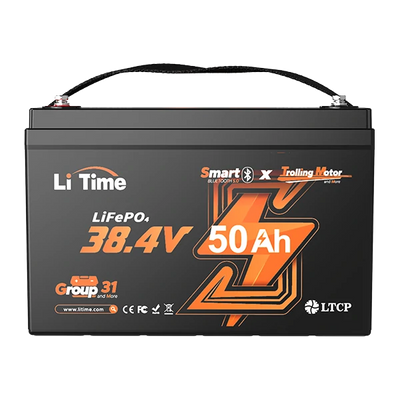 litime 36v 50ah lithium bluetooth battery for trolling motor