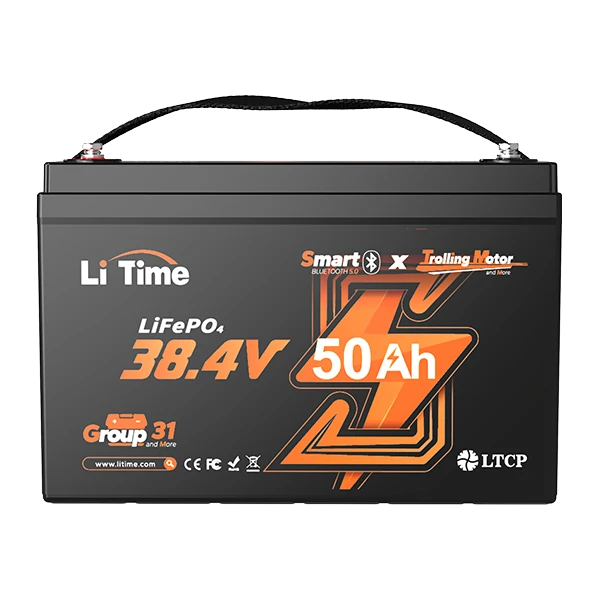 litime 36v 50ah lithium bluetooth battery for trolling motor