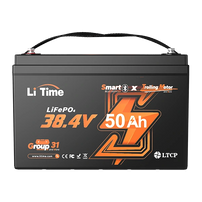 LiTime 36V 50Ah smart trolling motor battery