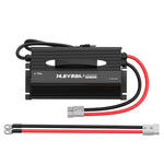 surface of litime 12v(14.6v) 80a lifepo4 lithium battery charger with anderson plug