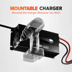 moutable feature of litime 14.6v 80a lifepo4 battery charger