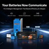 LiTime 24V 100Ah Smart ComFlex Battery with Bluetooth & Victron Comms | All-in-One Power Solution