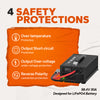 4 safety protections of litime 48v 30ah lithium battery charger