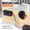 mountable design for easy installation of litime 48v 30ah lithium battery charger
