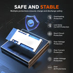 bms protection information of litime 48v 100ah metal case lithium golf cart rs485 battery