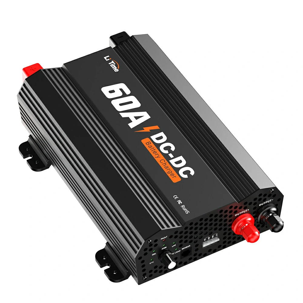 LiTime 12V 60A DC to DC Battery Charger | Fast & Efficient LiTime 12V 60A DC to DC Battery Charger | Fast & Efficient