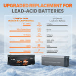 LiTime 280Ah bluetooth battery: upgraded replacement for 12V 300Ah lead-acid; 20+ protections, 4000+ cycles