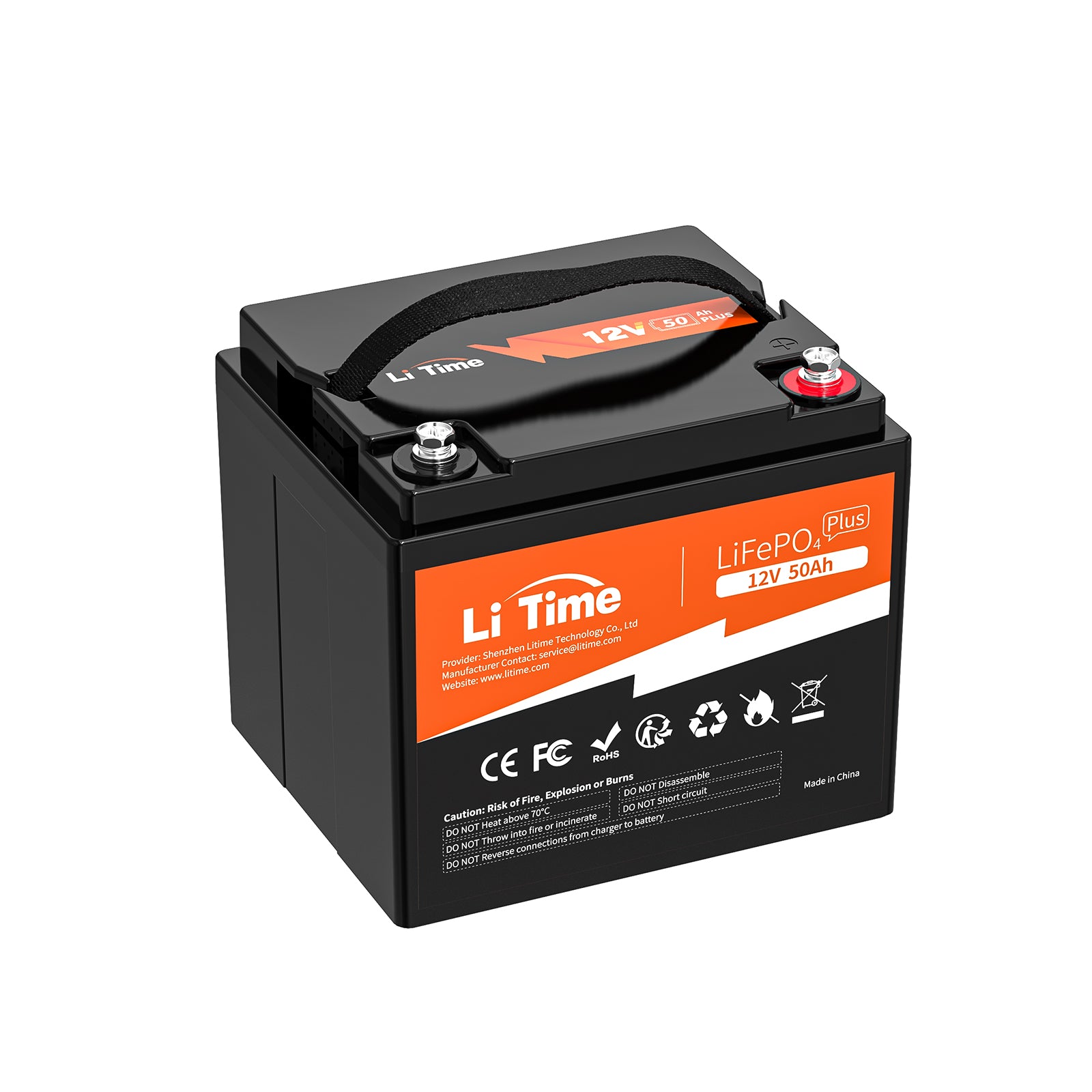 lithium batteries for fish finders LiTime 12V 50Ah Lithium Battery, 2 Pack (C$182.15 /Each)
