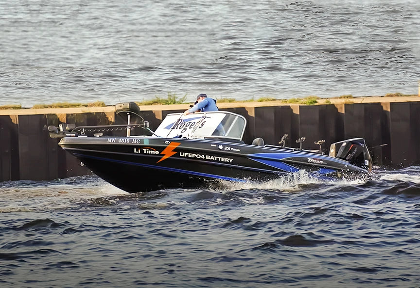 upgrade fishing boats experience with litime lithium trolling motor batteries