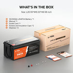 package list of litime 12v 300ah lithium battery