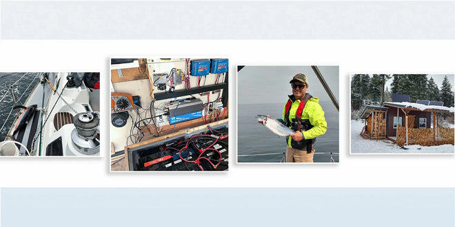 marine to Home Power with litime lithium battery