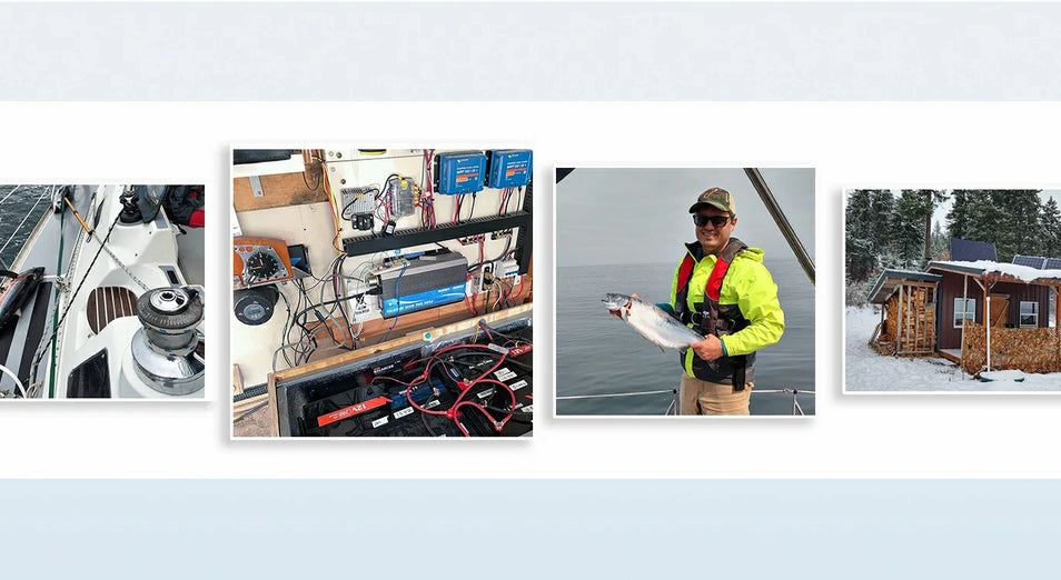 marine to Home Power with litime lithium battery