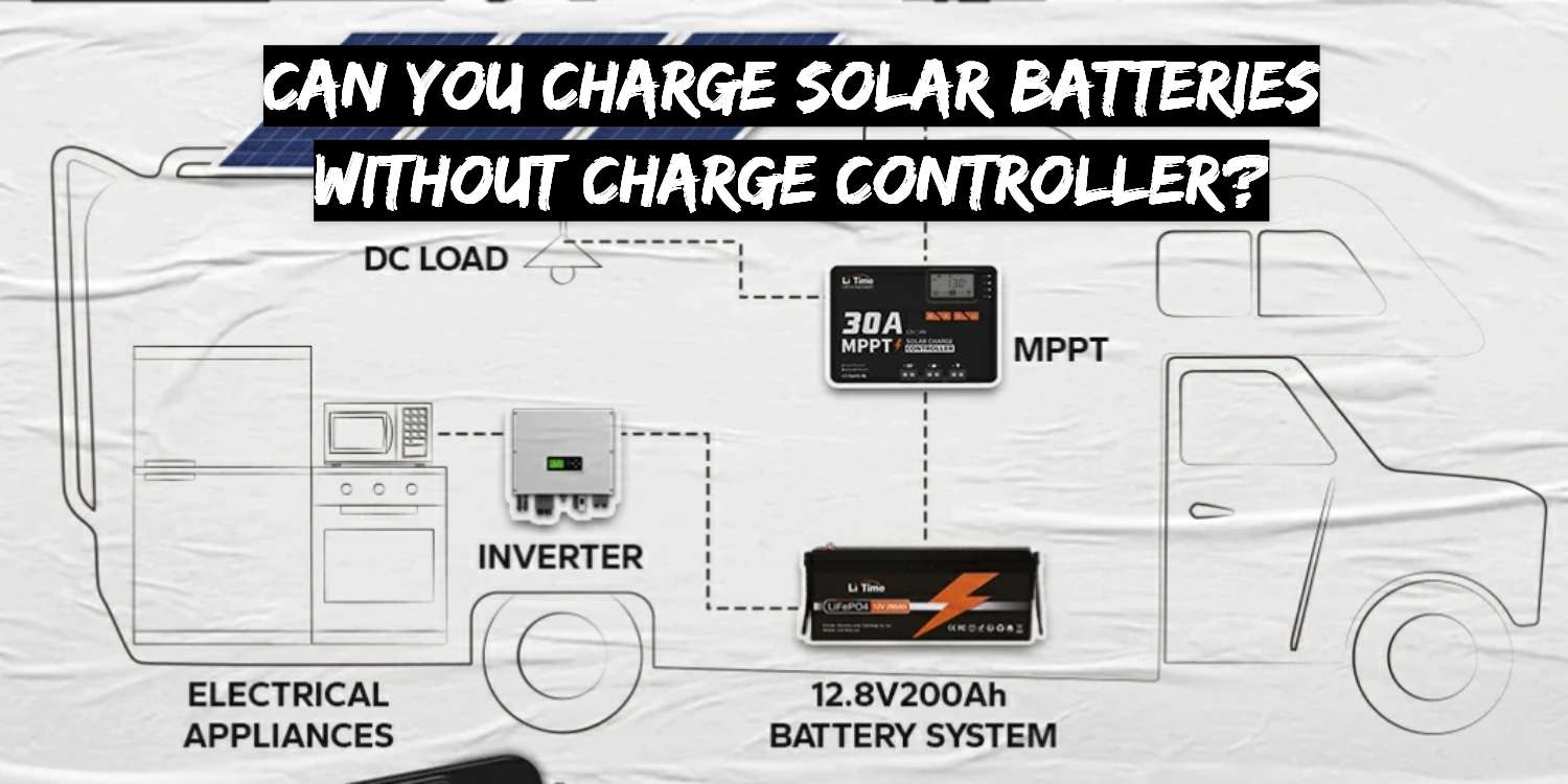 Can You Charge Solar Batteries without Charge Controller? – LiTime