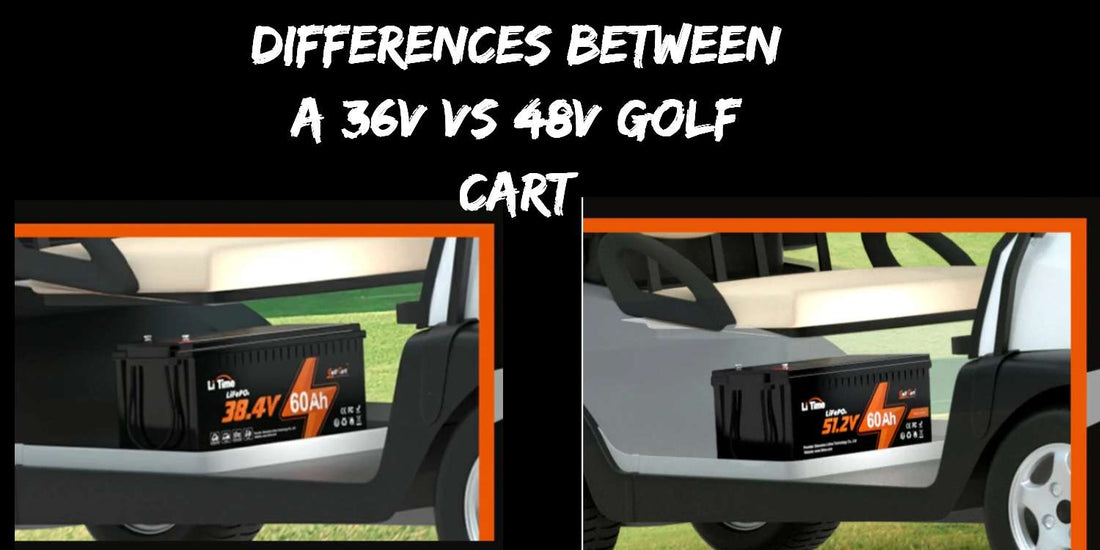 Differences Between a 36V vs 48V Golf Cart