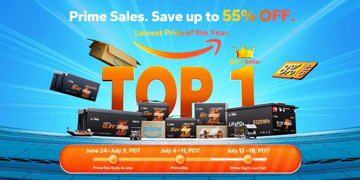 litime prime day lithium battery deals