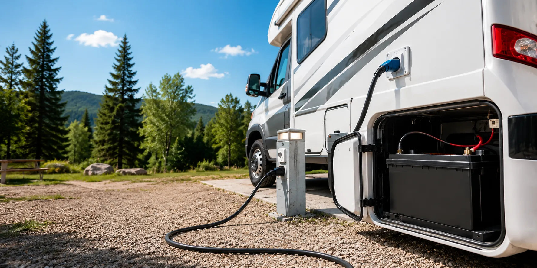 Should I Disconnect My RV Battery When Plugged In? – LiTime