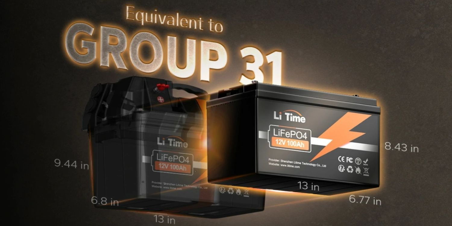 dimension of group 31 battery
