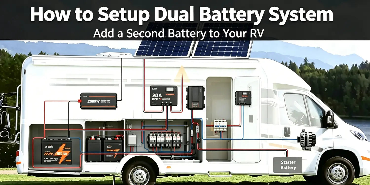 Dual Battery Setup Guide: How to Add a Second Battery to Your RV – LiTime