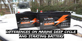 Marine Batteries: Deep Cycle VS Cranking & Dual-Purpose Battery