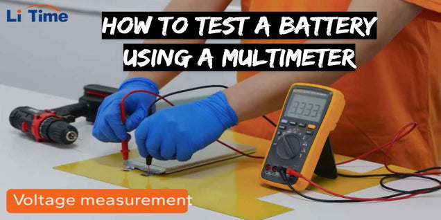 how to test battery with miltimeter