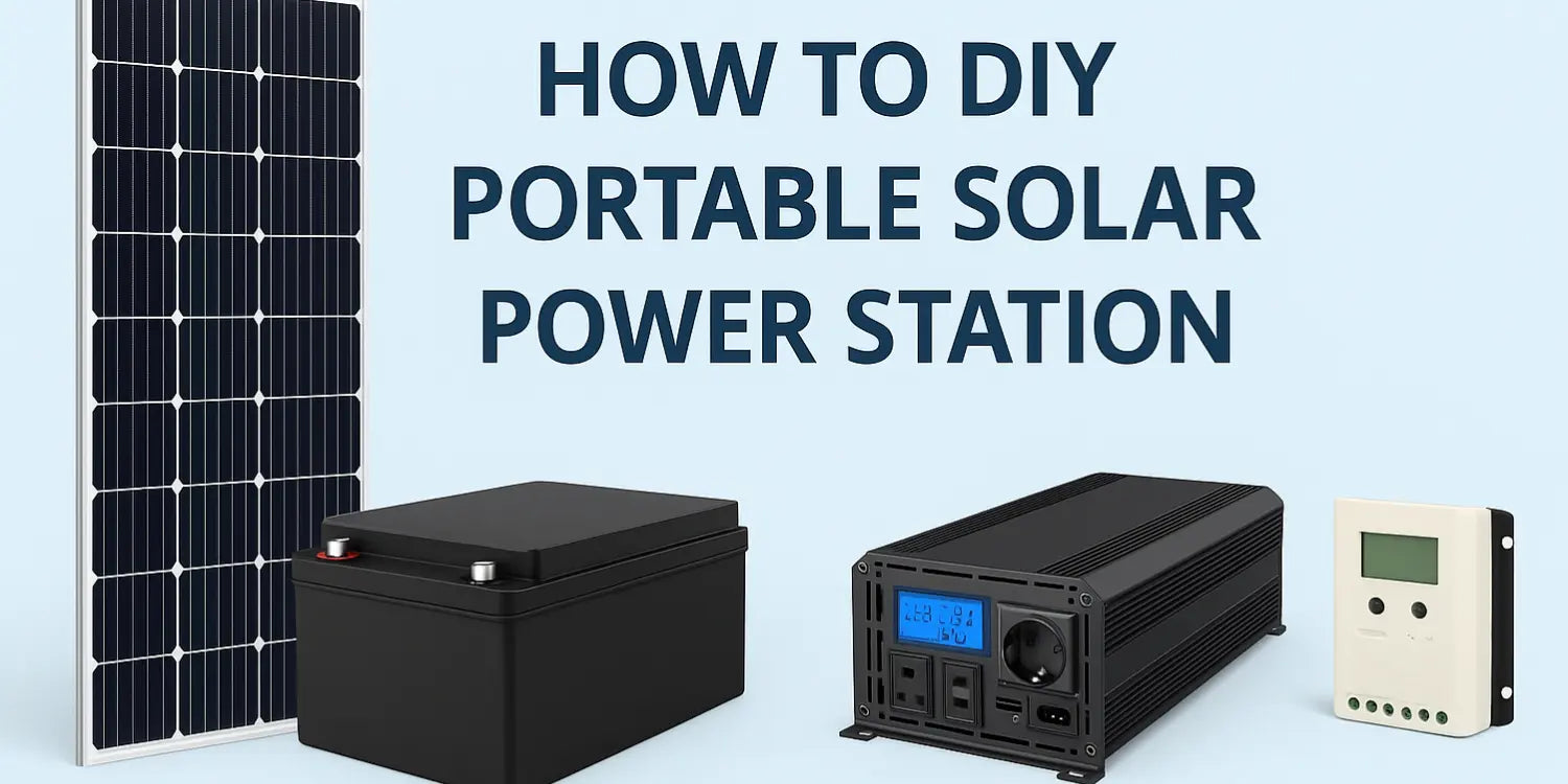 How to DIY Portable Solar Power Station – LiTime