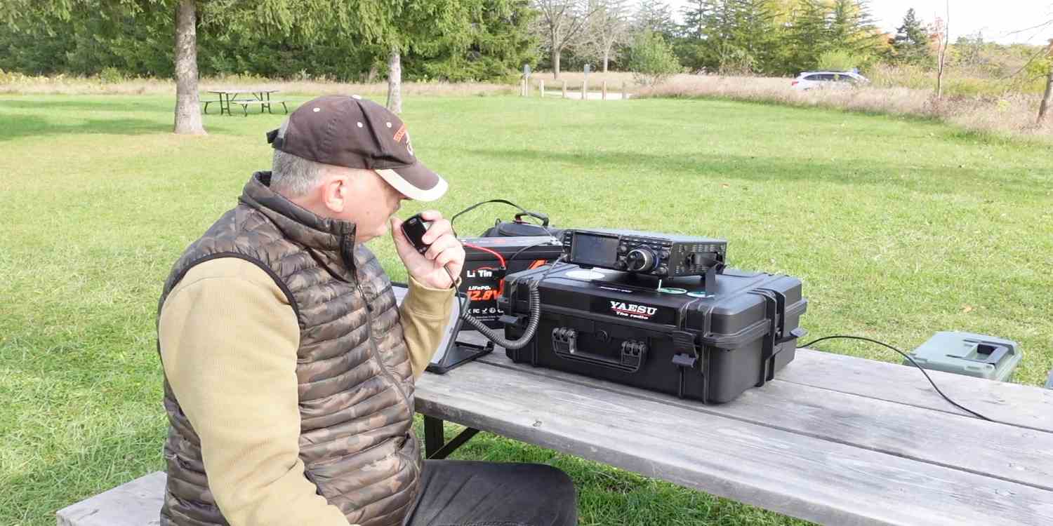upgrade ham radio battery to lifepo4