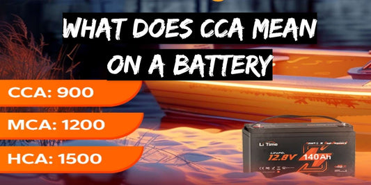 what does cca mean on a battery